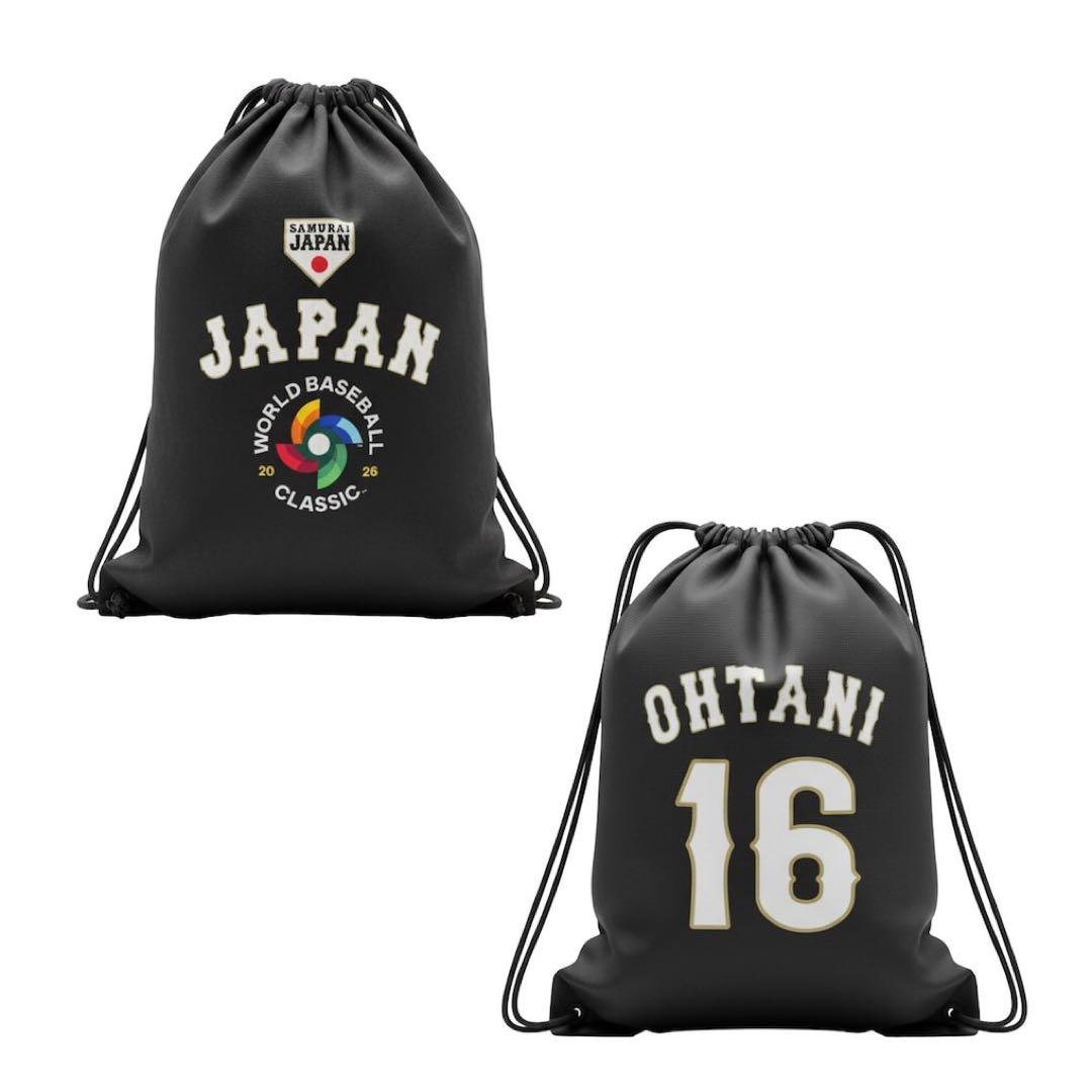 2026 WBC 大谷翔平 ナップサック　侍ジャパン　オフィシャルストア即完売品