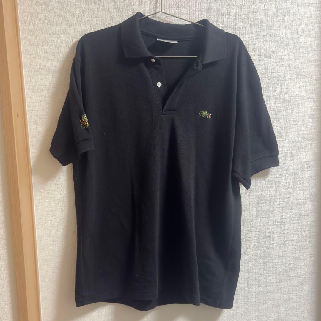 Lacoste 黒 半袖 ポロシャツ