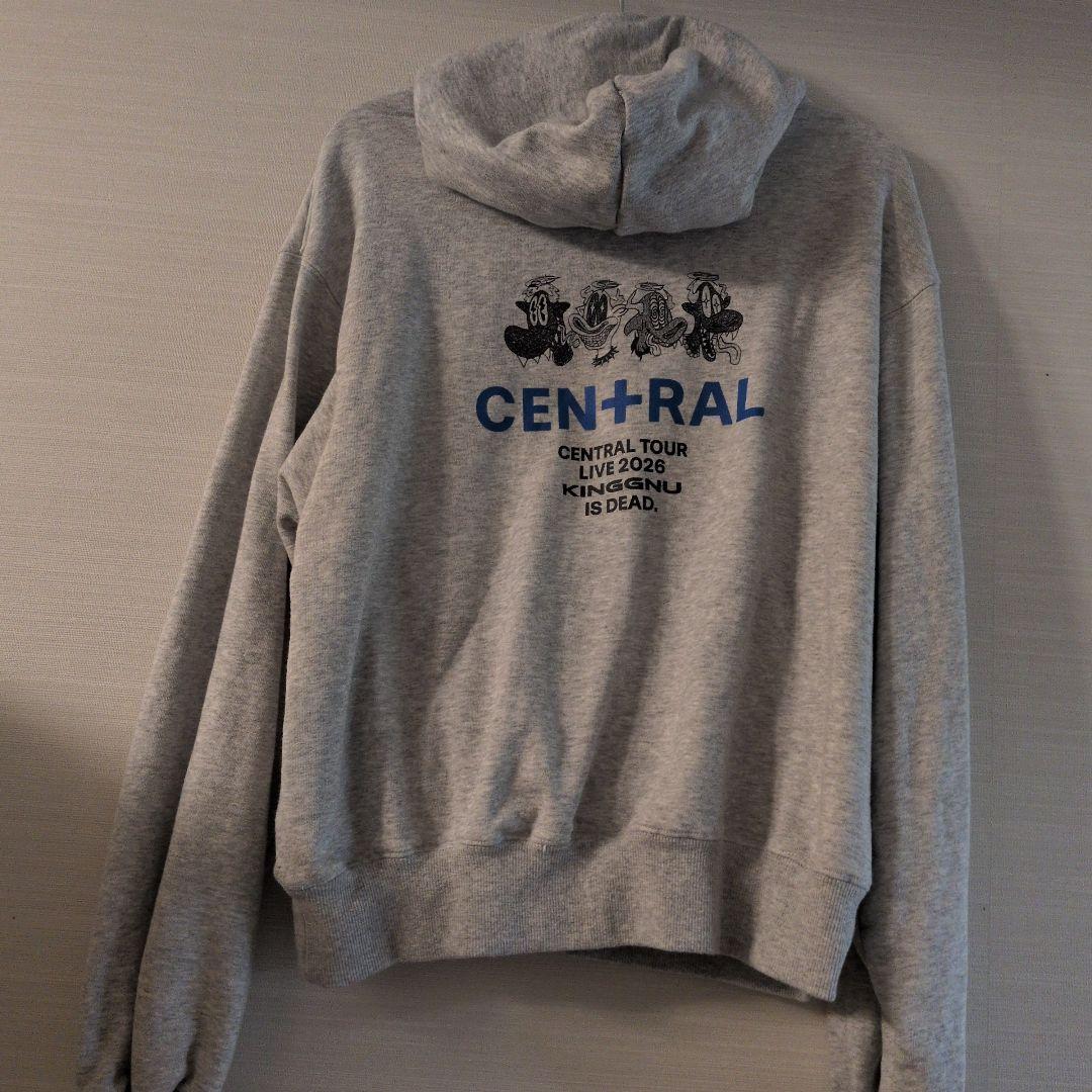 King Gnu KingGnu　CEN+RAL Tour パーカー　フーディ