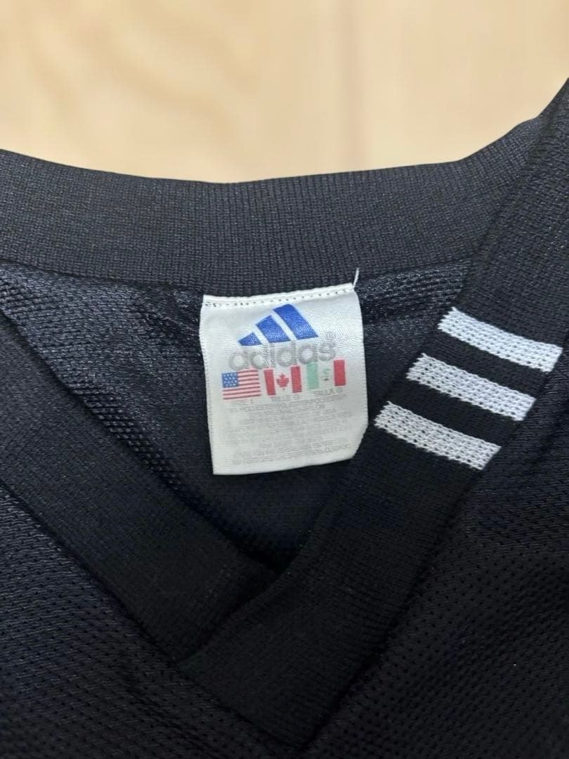 90s adidas サッカーユニフォーム　レフェリーシャツ