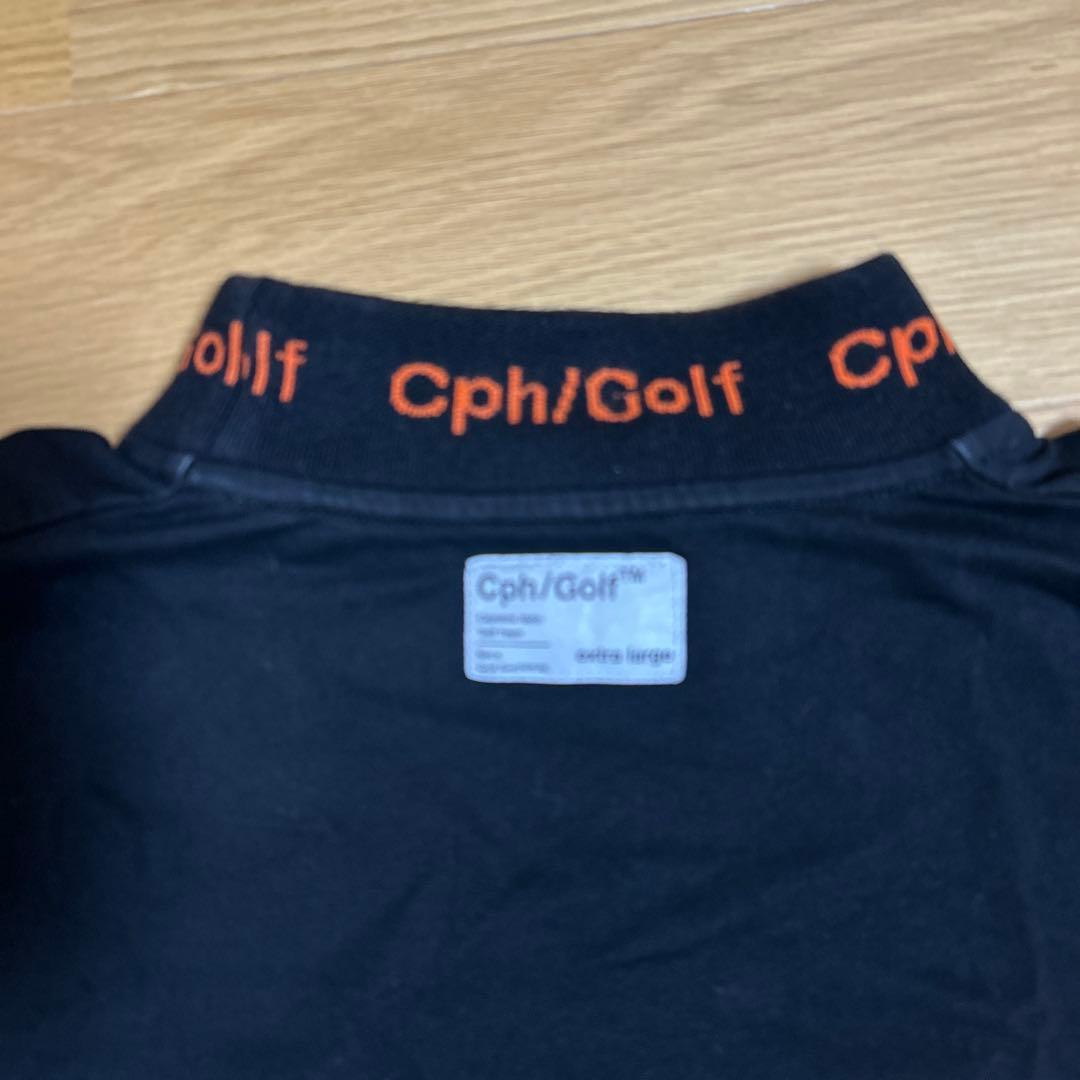 メンズウェア Cph/Golf JAQUARD MOCK NECK LS TEE