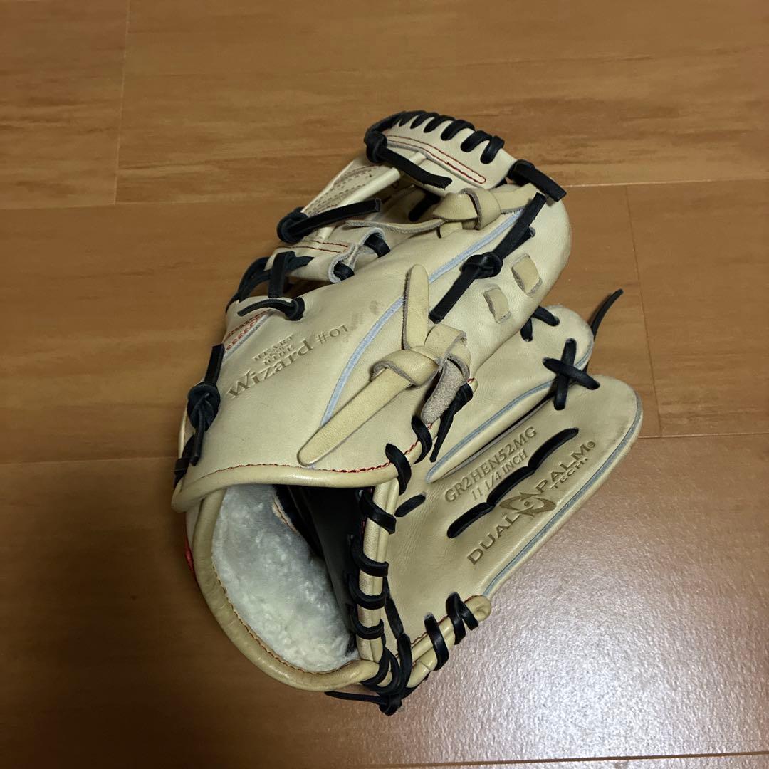 グラブリングス 軟式グローブ ベージュ