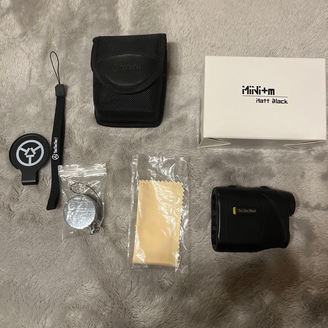 は*ね様 【美品】TecTecTec! ミニ+M ゴルフ用距離計 マットブラック