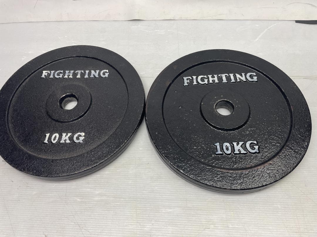 FIGHTING ROAD　10KG ダンベルプレート 2枚　09c74.3