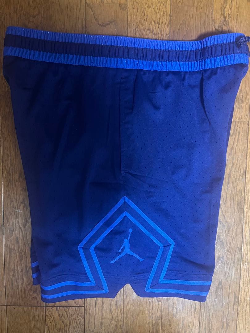 JORDANジョーダン Dri-Fit ダイアモンド ハーフパンツ Lネイビー