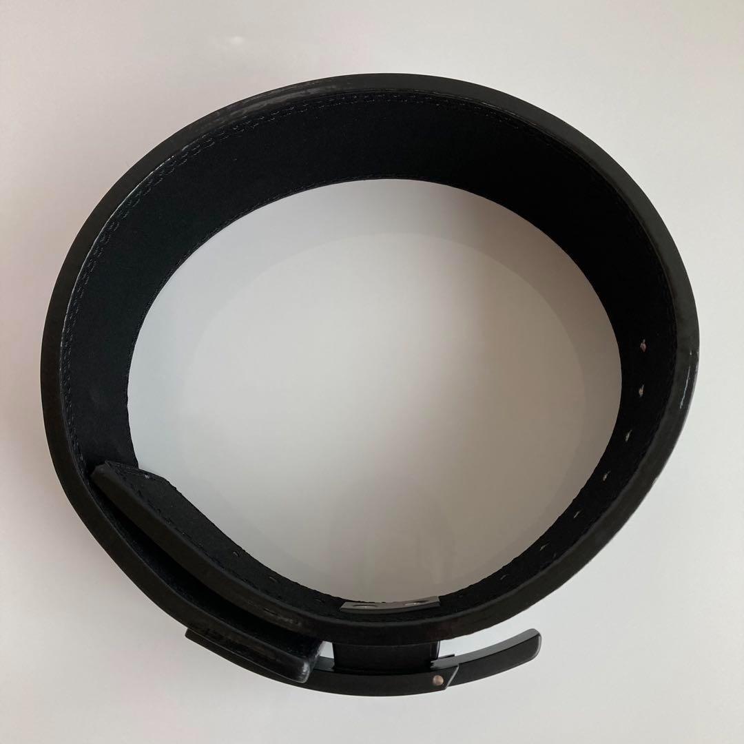 【本革】パワーベルト レバーアクション ワンタッチ可変式10ｍｍ Lサイズ