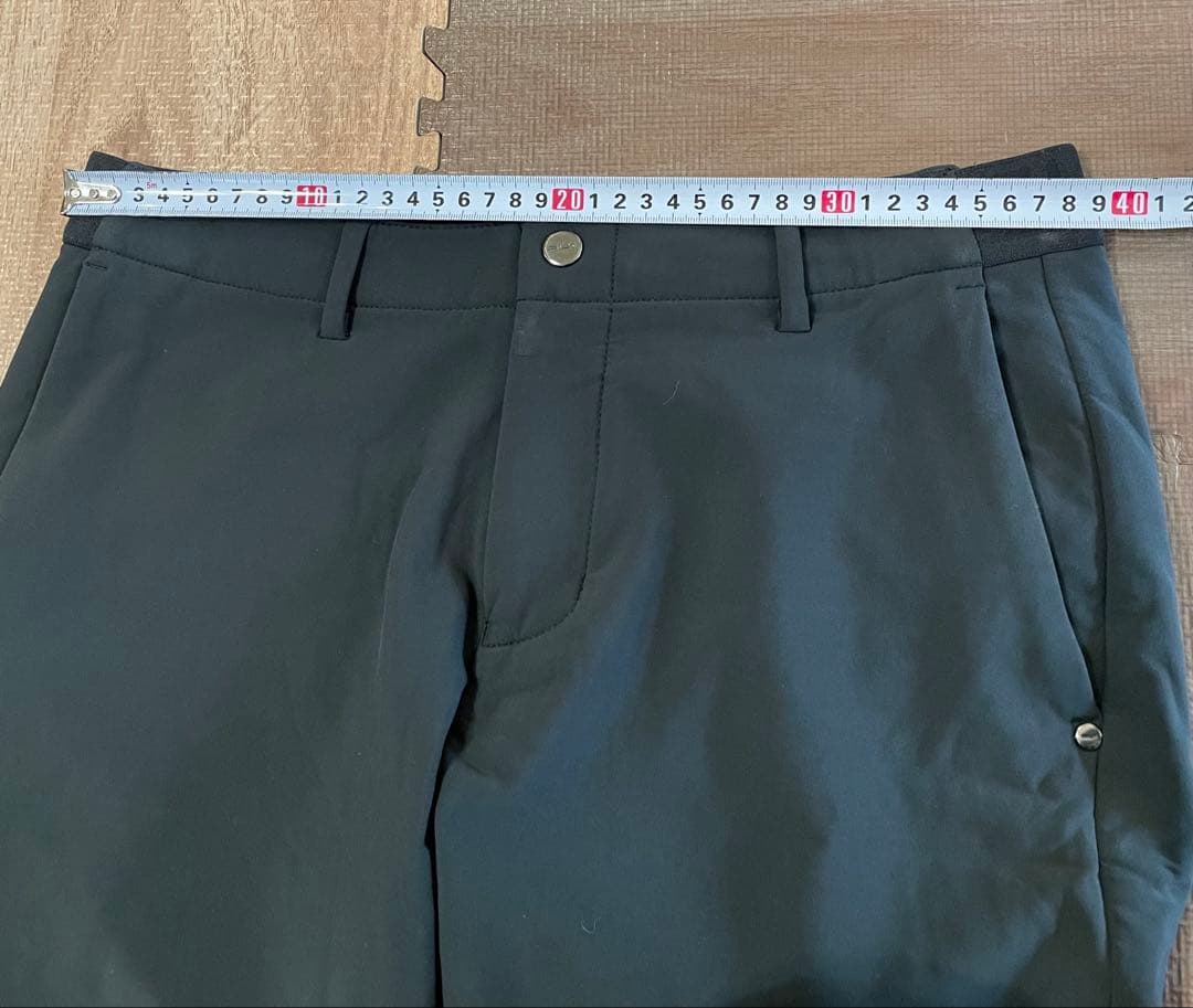 RLX ゴルフ 裏起毛ストレッチゴルフパンツ 30 ブラック 春秋冬用