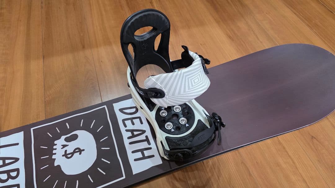 DEATH LABEL 板 FLUX バインディング付き
