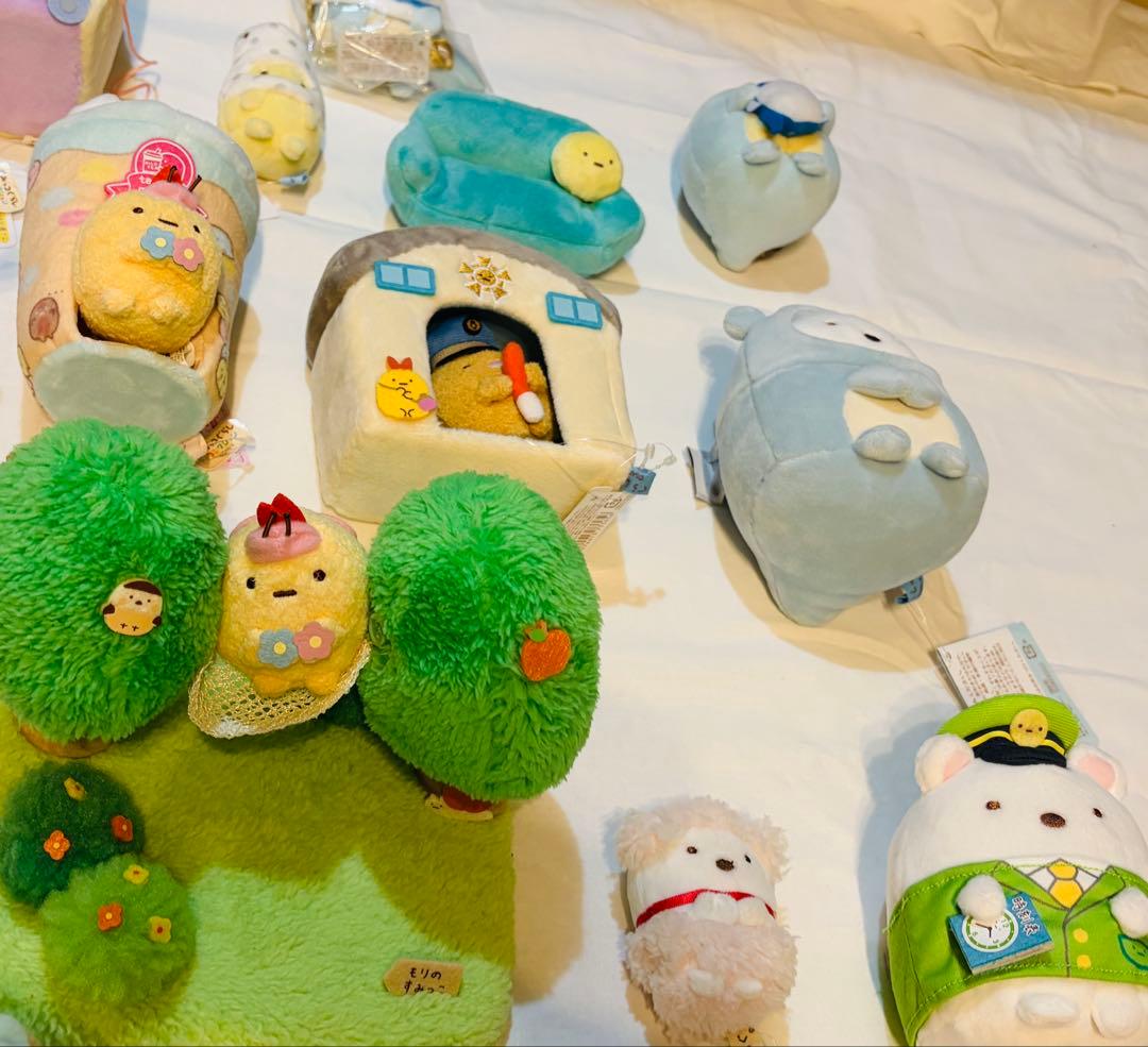 【新品未使用タグ付き多め】すみっコぐらし てのりぬいぐるみ おうち セット売り