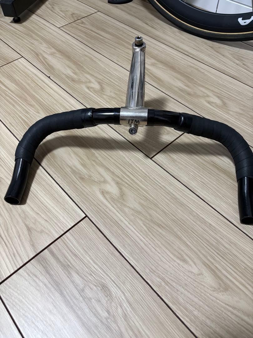 ITALMANUBRI +nitto w-baseブルホーン360size