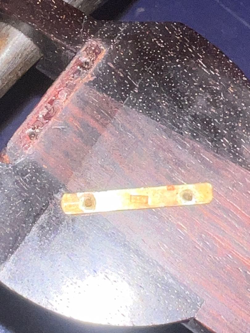 三線 最高級 18k印刻有り。 綾杉、紅木