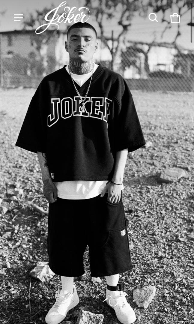 JOKER BRAND ジャージー スウェット Estevan Oriol