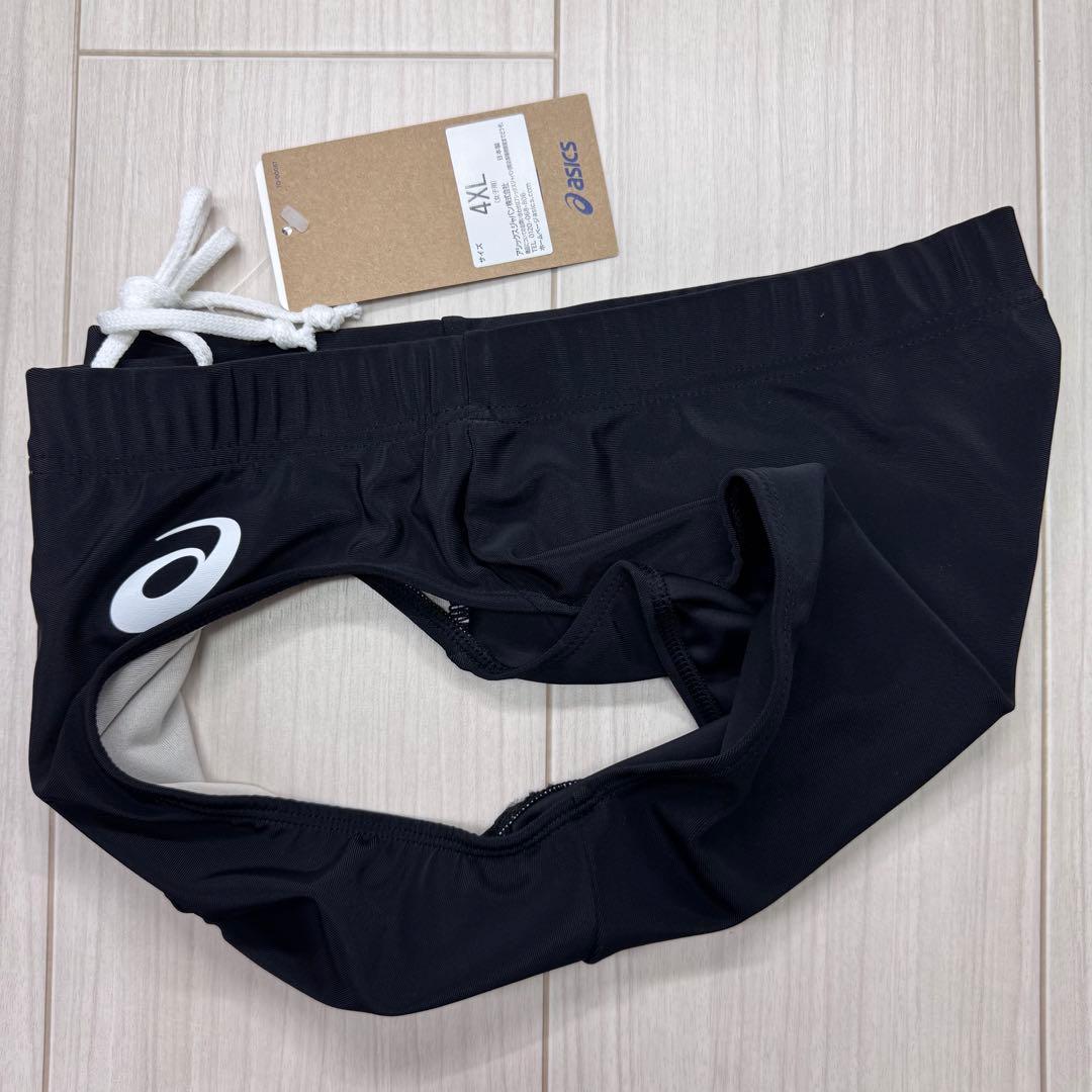 アシックス　女子陸上レーシングショーツ　4XLサイズ　ブラック単色　新品