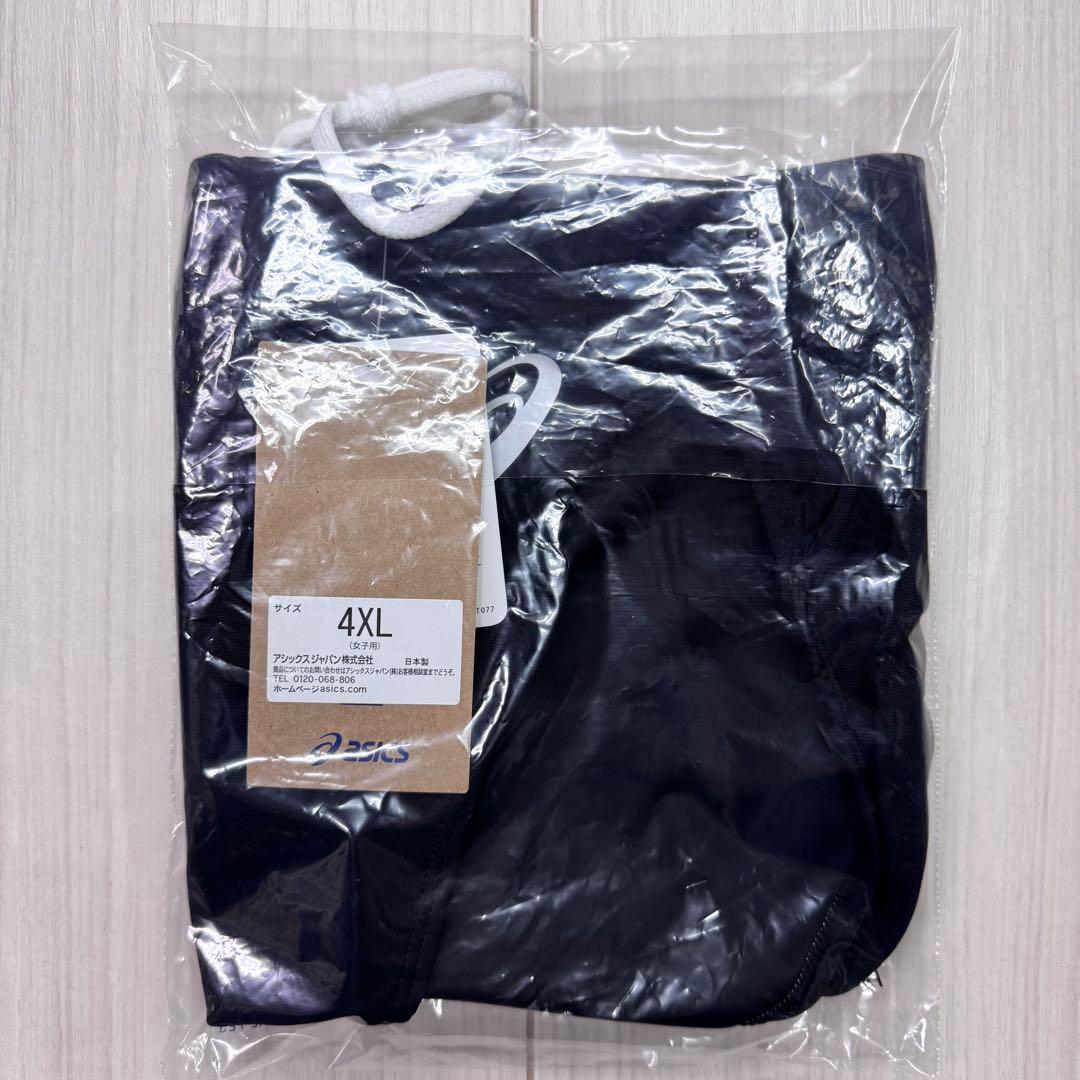 アシックス　女子陸上レーシングショーツ　4XLサイズ　ブラック単色　新品