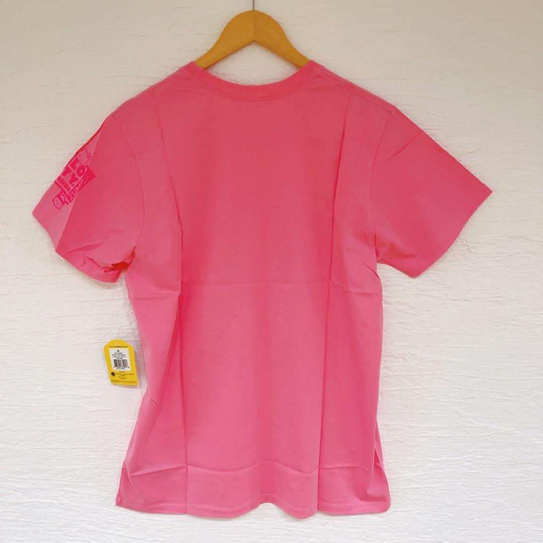 新品☆ZUMBA M/Lサイズ Hello Kitty 半袖 Tシャツ ピンク