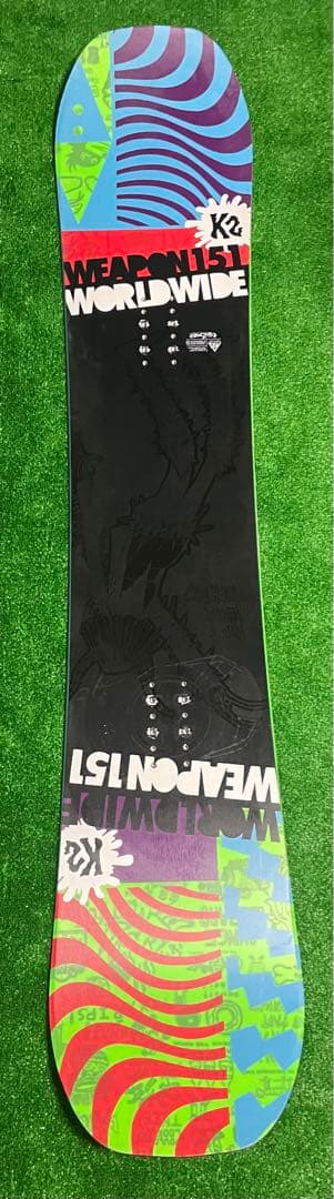 K2 WORLD WIDE WEAPON 151cm スノーボード 2点セット