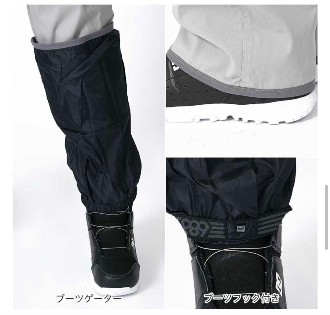【美品】686 スノーボードパンツ L infiDRY グレー ベンチレーション