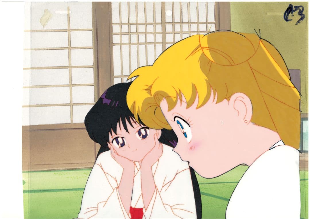 （値下げ）セーラームーン セル画 2キャラクター