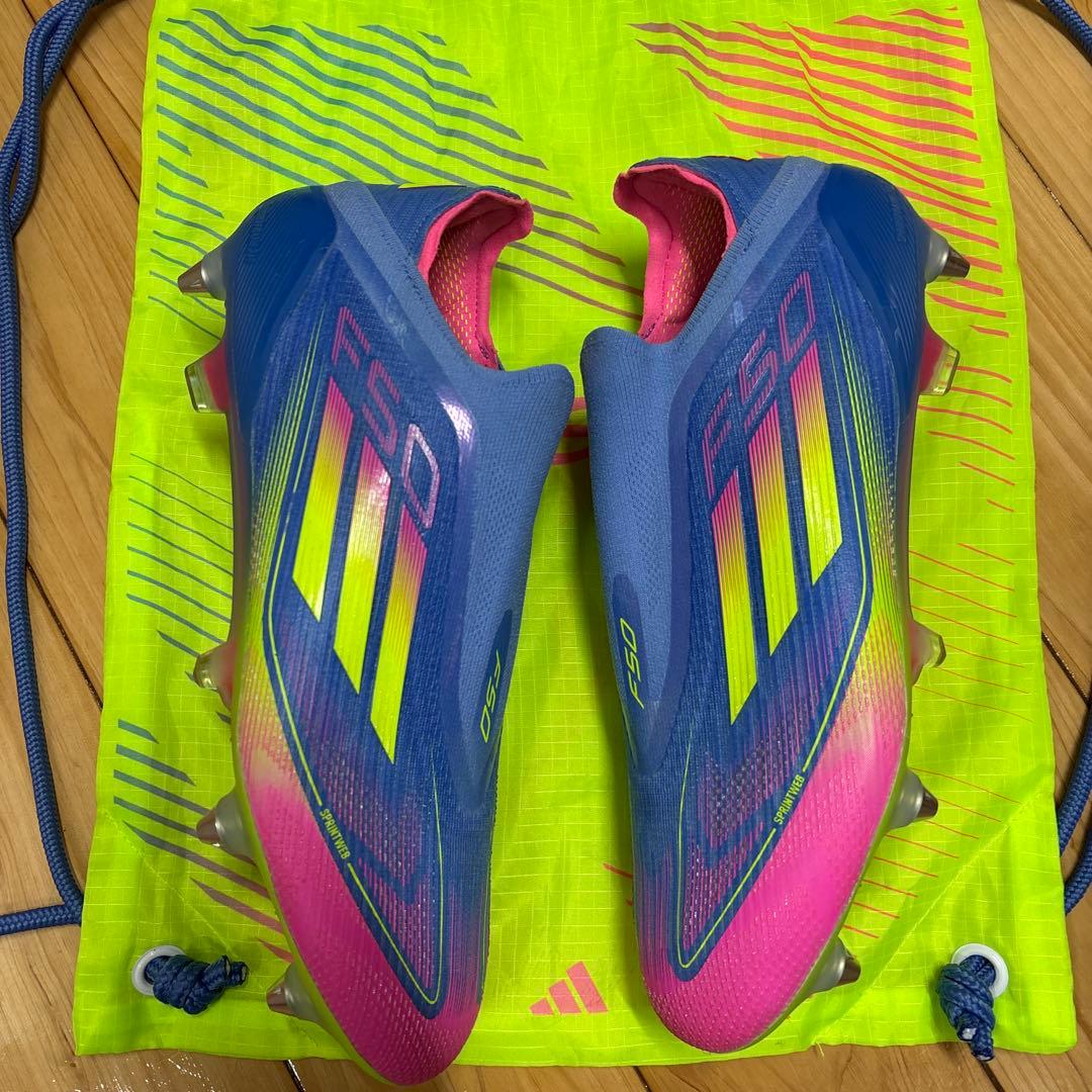 アディダスF50 ELITE レースレス SG