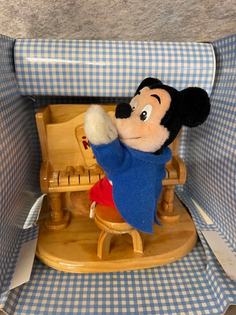 【新品未使用】ミッキーマウス(mickey) 木製ペンスタンド　ディズニー