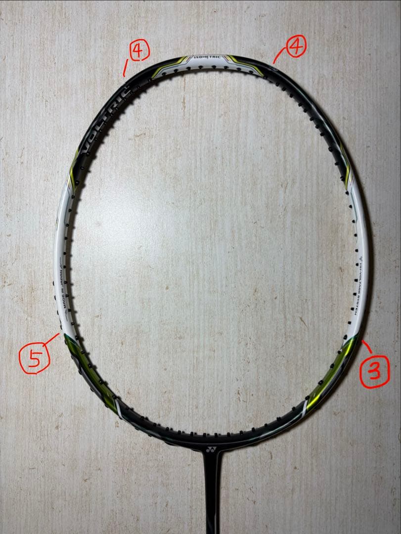 YONEX:VOLTRIC Z-FORCE （ボルトリックジーフォース）
