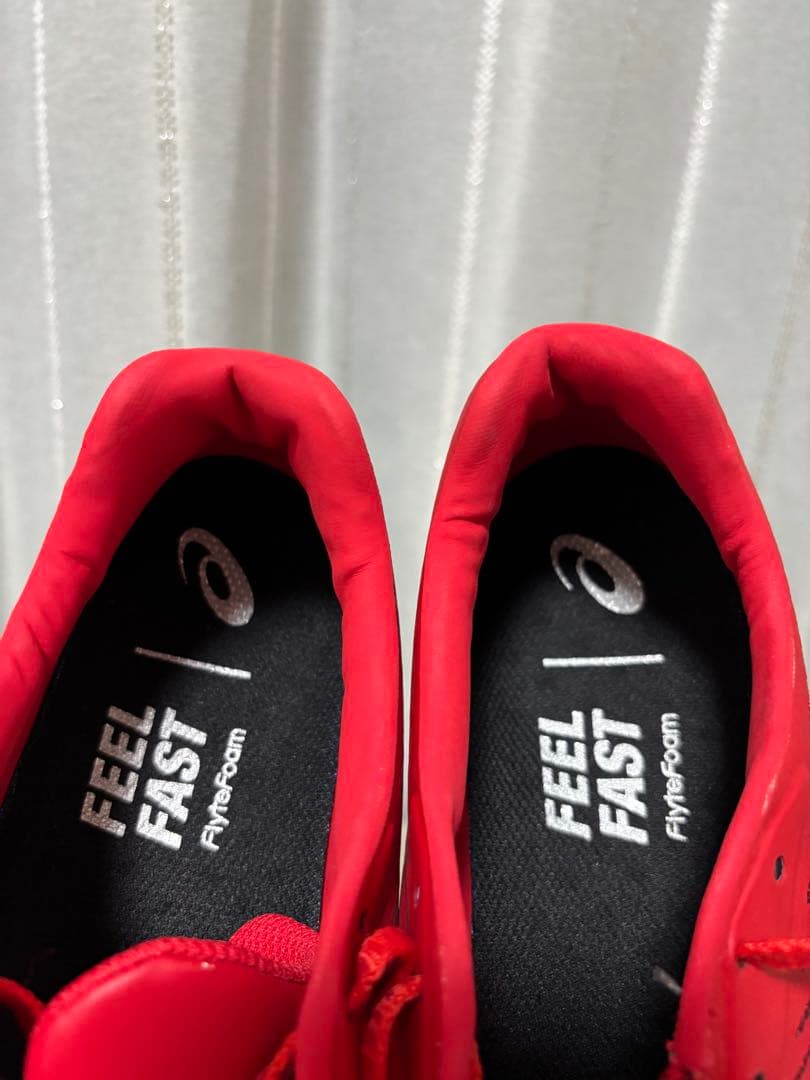 asics デスタッキ DESTAQUE 25.5 レッド