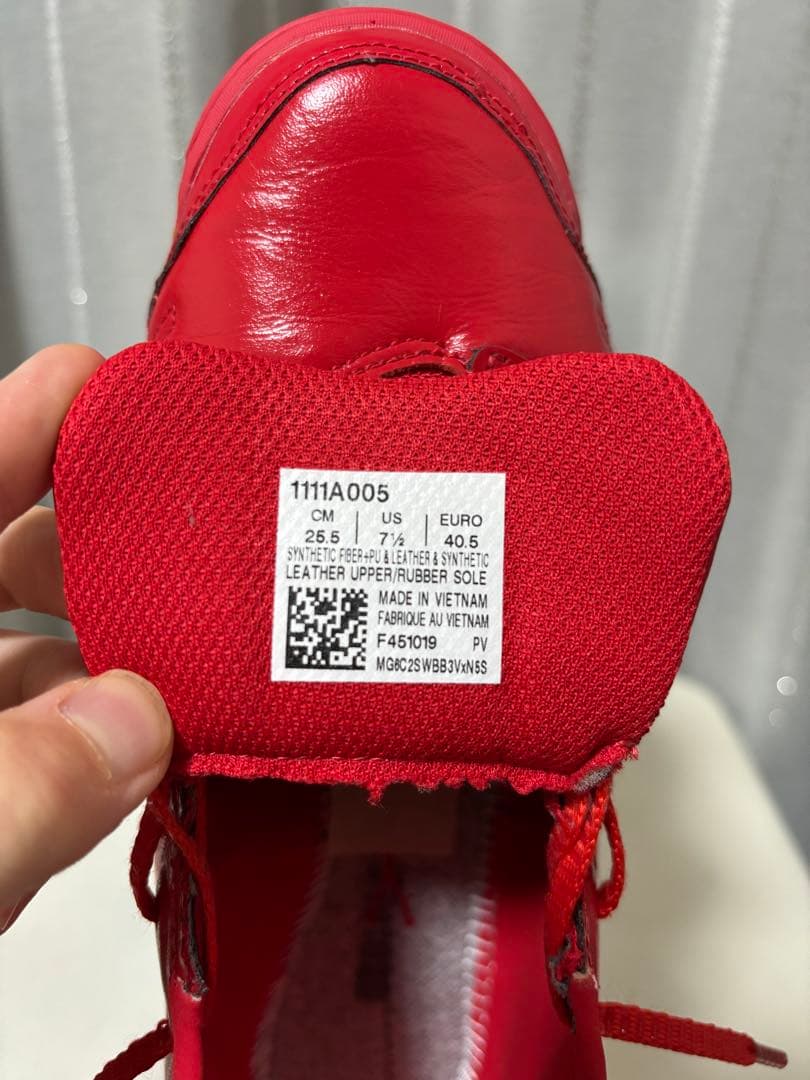 asics デスタッキ DESTAQUE 25.5 レッド