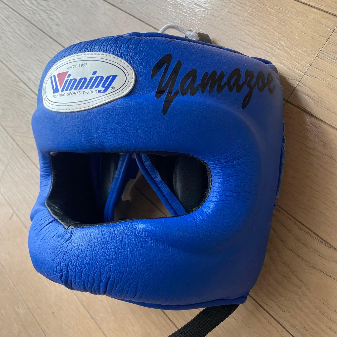Winning ヘッドギア 青 フルフェイス　Ｍサイズ