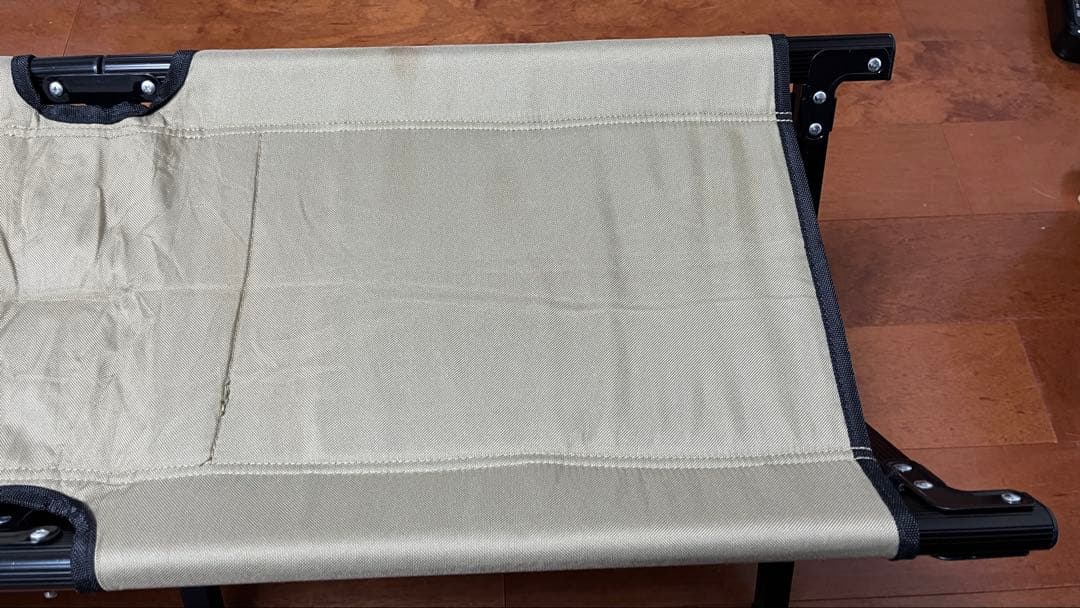 【希少】DOD 座面ロゴ入り アウトドア ストレージベンチ カーキ
