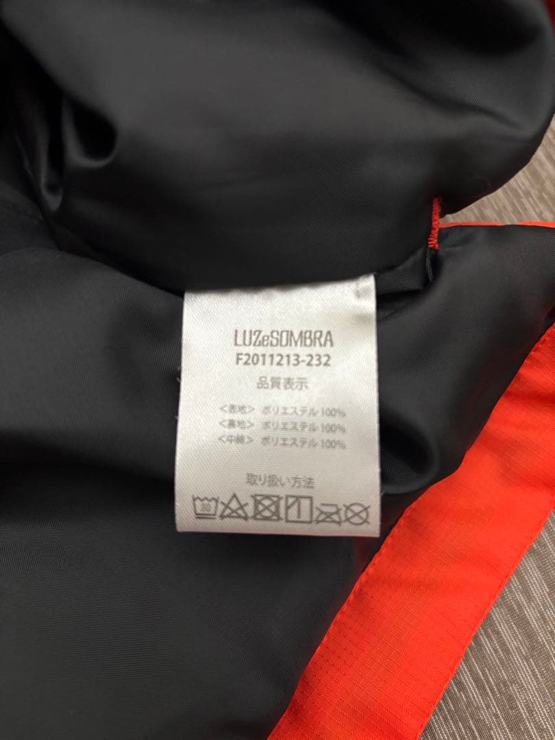 【新品未使用】ルースイソンブラ ハーフジップ中綿トップ