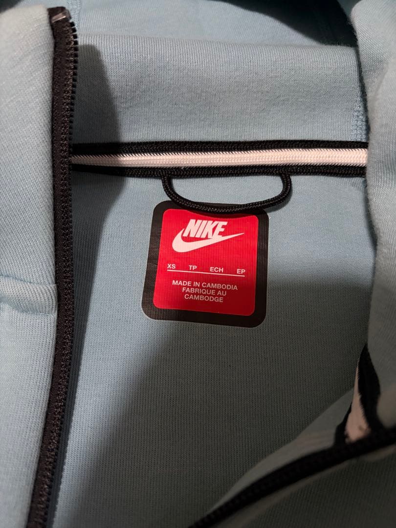 Nike テックフリースセットアップ　水色　s xs