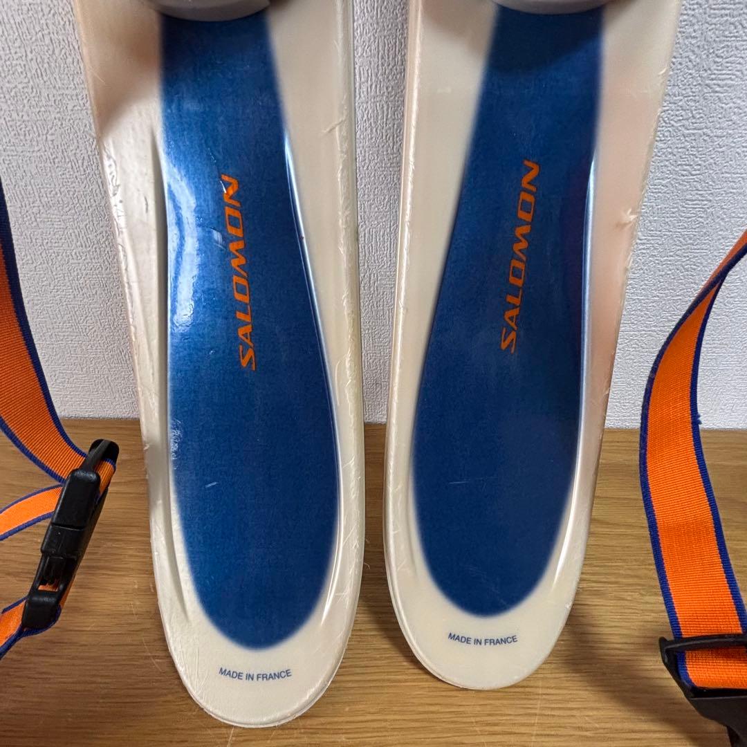 メンズ　ショートスキー　ファンスキーセット　サロモン　27-27.5cmブーツ付