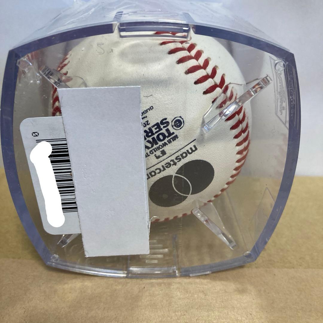 【大谷ガンバレ！】MLB 東京シリーズ ロゴ入り記念ボール　未開封