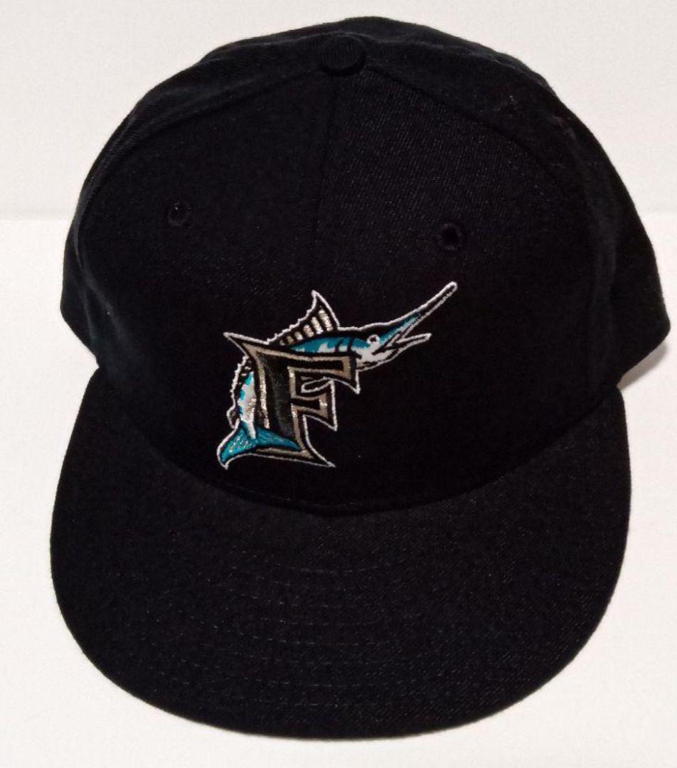 未使用 マーリンズ プロモデル米国製 90's キャップ MLB