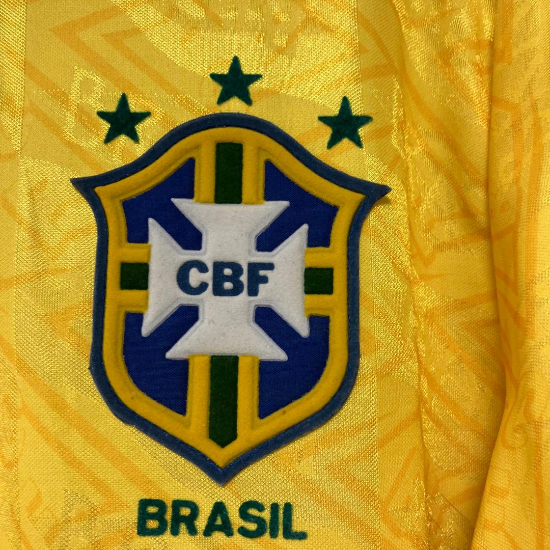 94 W杯サッカー　ブラジル代表　ユニホーム　半袖