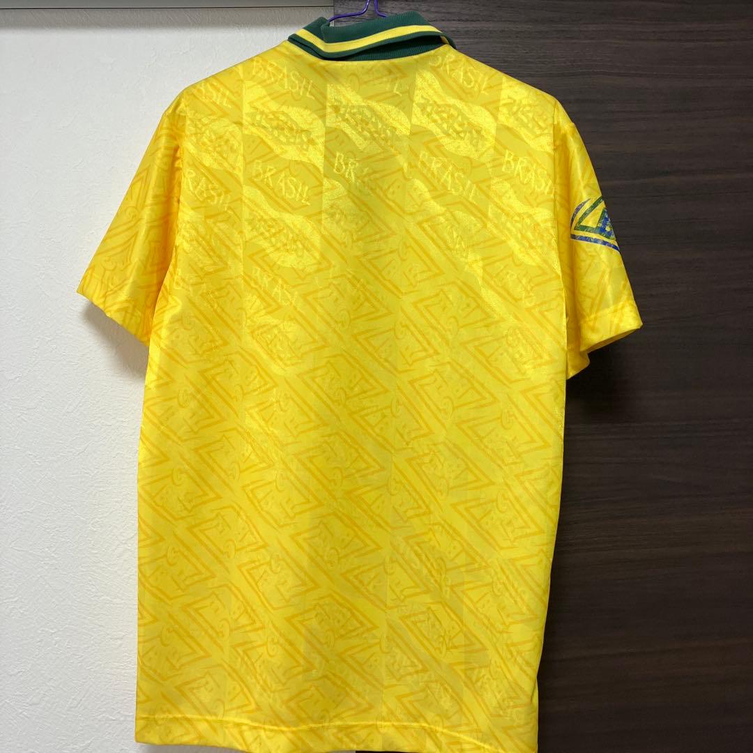 94 W杯サッカー　ブラジル代表　ユニホーム　半袖