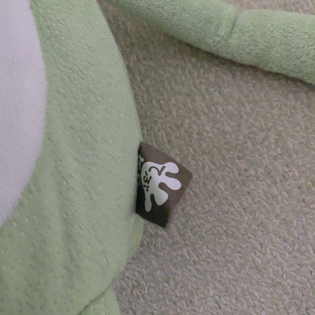 てぶケロ　ぬいぐるみ　特大サイズ　グリーン