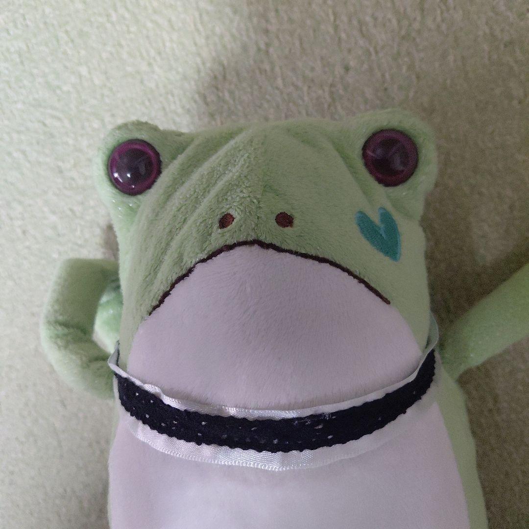 てぶケロ　ぬいぐるみ　特大サイズ　グリーン