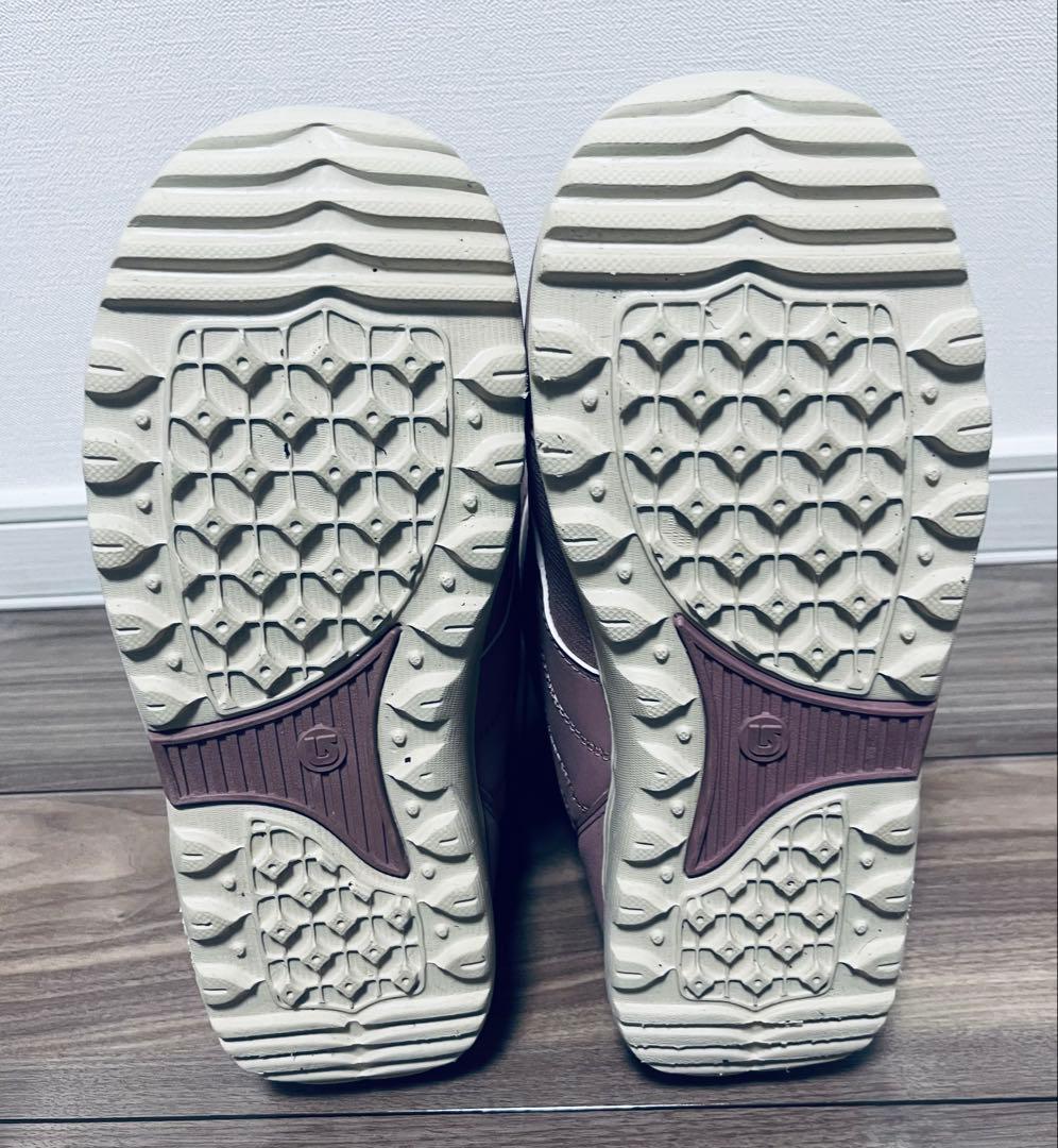 BURTON MINT女性用　スノーボードブーツ ピンク　24cm 【美品】