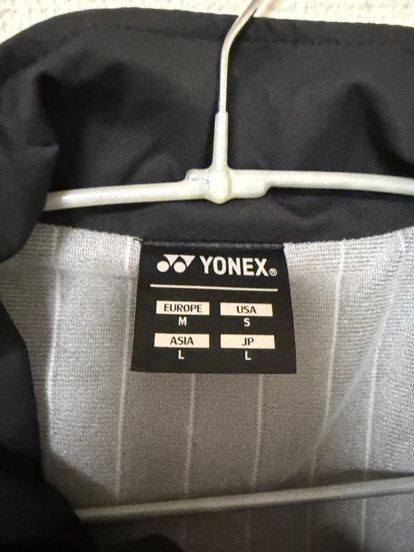 【新品未使用】YONEX ジップアップジャケット JP L