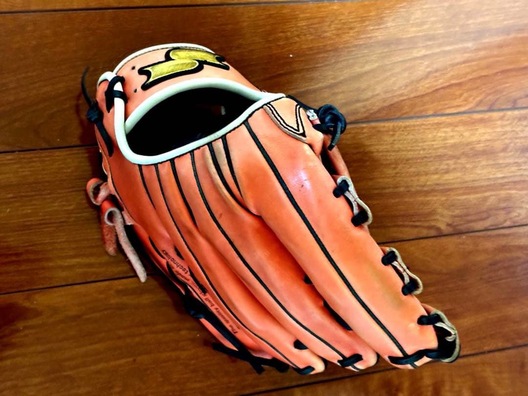 ★SSK オーダー軟式グローブ ※左投げ外野手 軟式、草野球に！状態良！