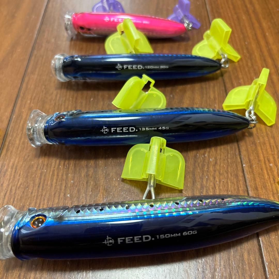 e*中様 タックルハウス　フィードポッパー、ブリット、BLUE OCEAN