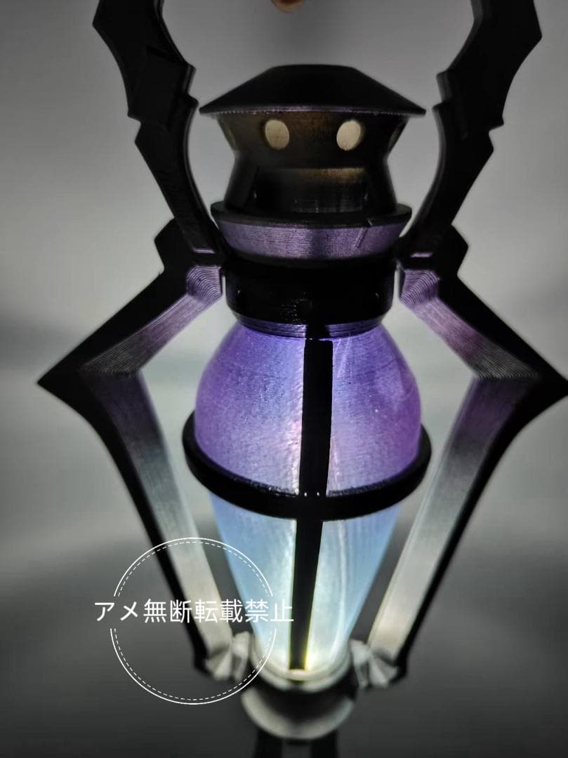 「セール」原神 フリンズコスプレ道具ランタン3Dプリント製LED内蔵ハンドメイド