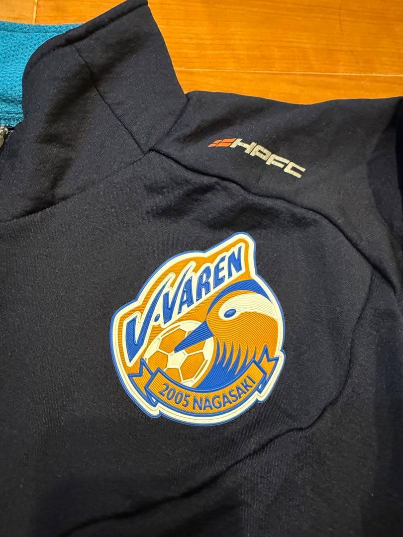 ヒュンメル　V・ファーレン長崎 ハーフジップアップウェア　Mサイズ　美品　練習着