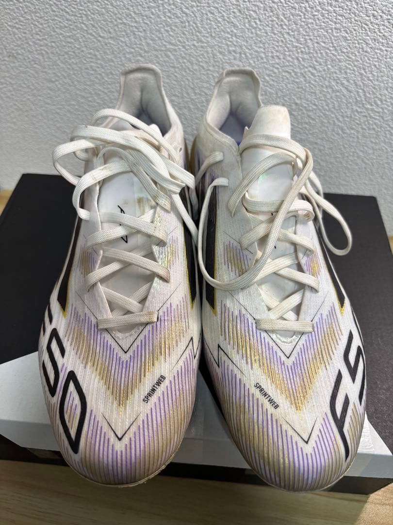 【一回着用】adidas F50 25cm