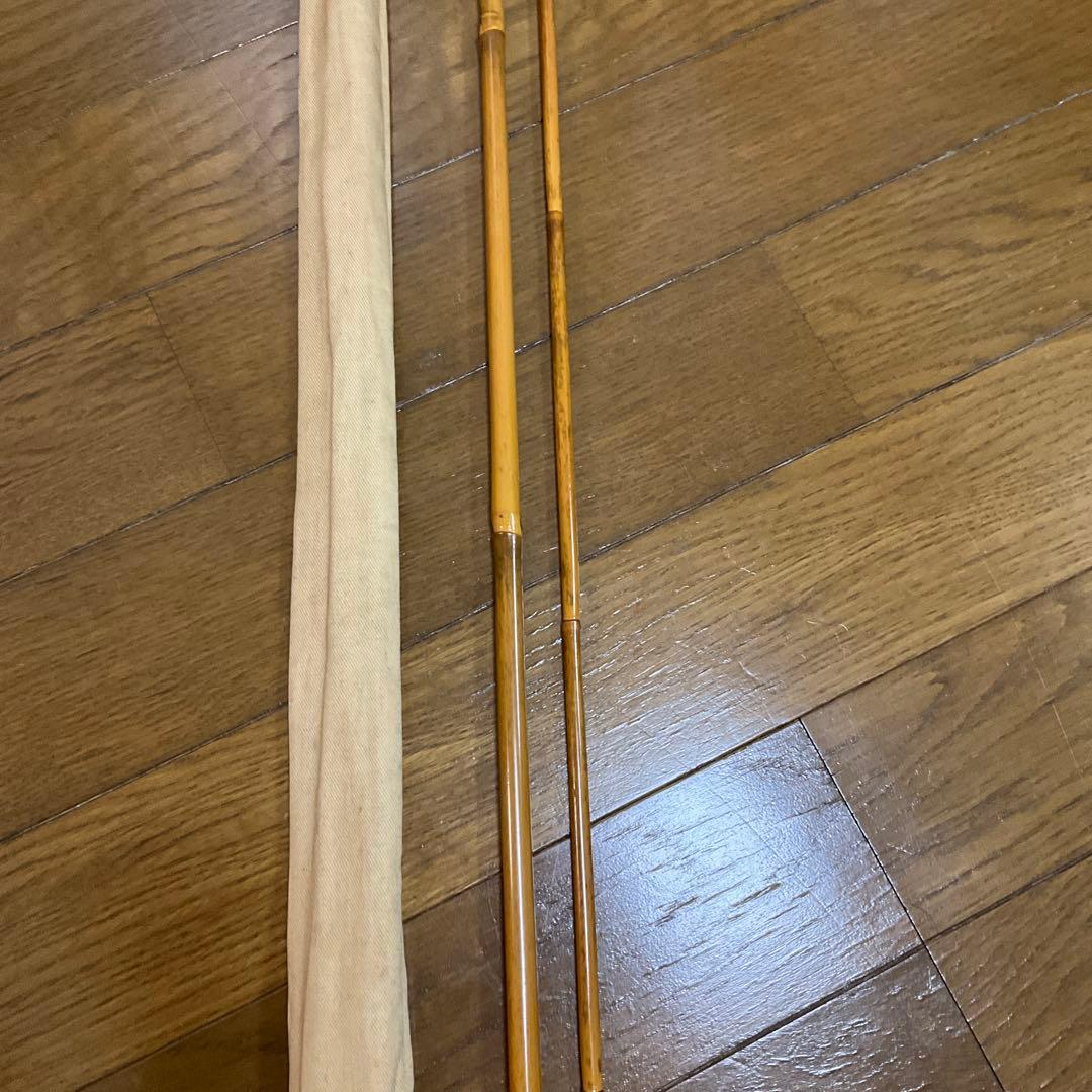 【期間限定価格】名人 竿 竹製 ヘラブナ竿 名人　竿太郎　専用ケース付き