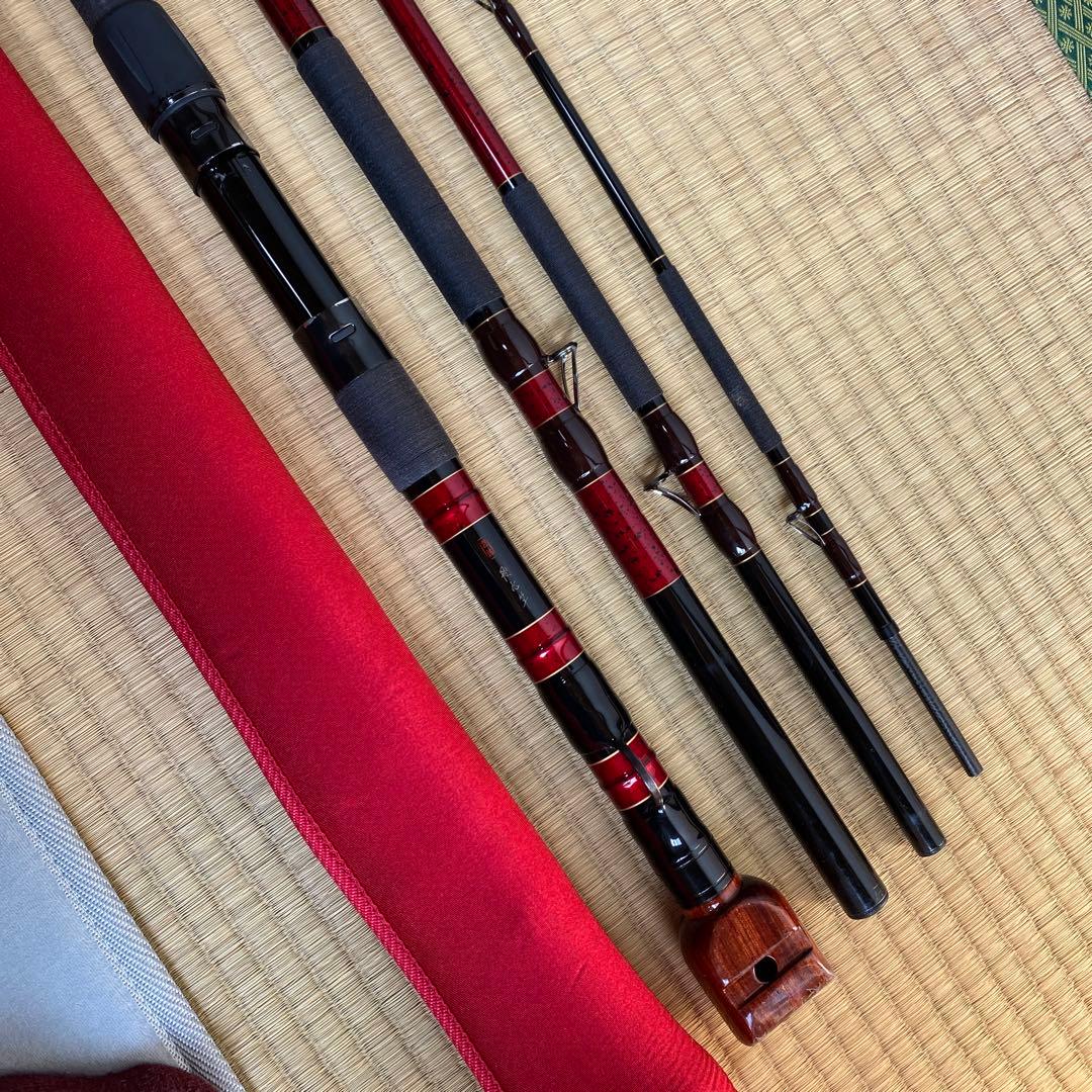 石鯛竿ダイワ精工，別誂剛心竿小次郎専用