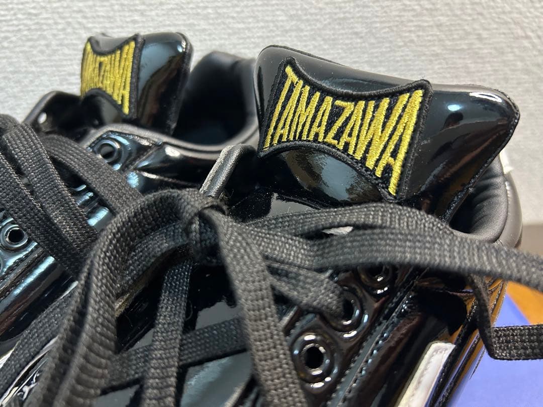 玉澤 希少 革底スパイク 26.5センチ