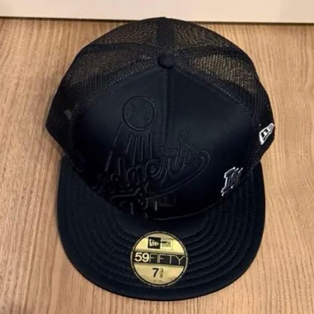 新品未使用　NEW ERALAドジャース メッシュキャップ59FIFTY