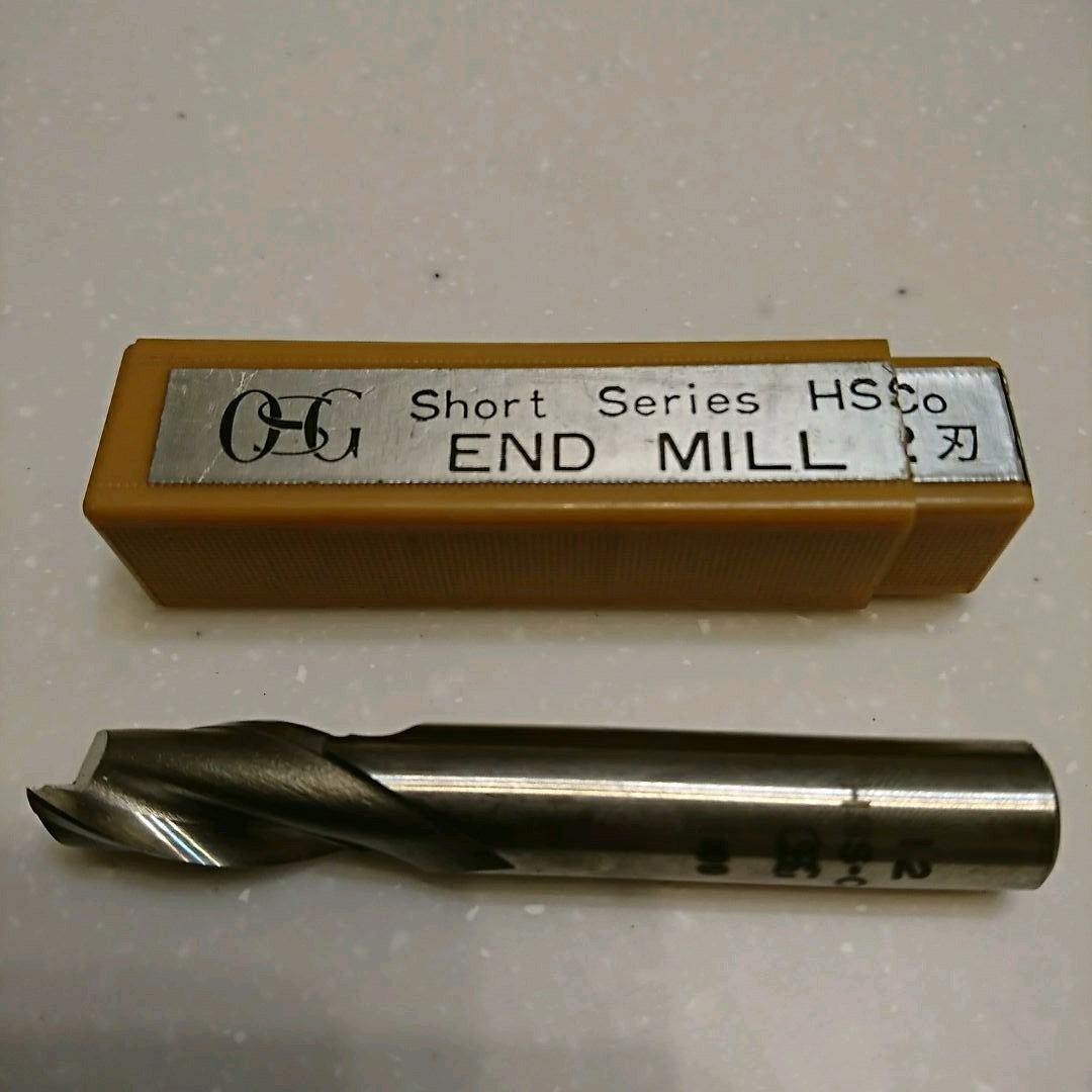 OSG EDS ф12 (２枚刃) ５本 エンドミル
